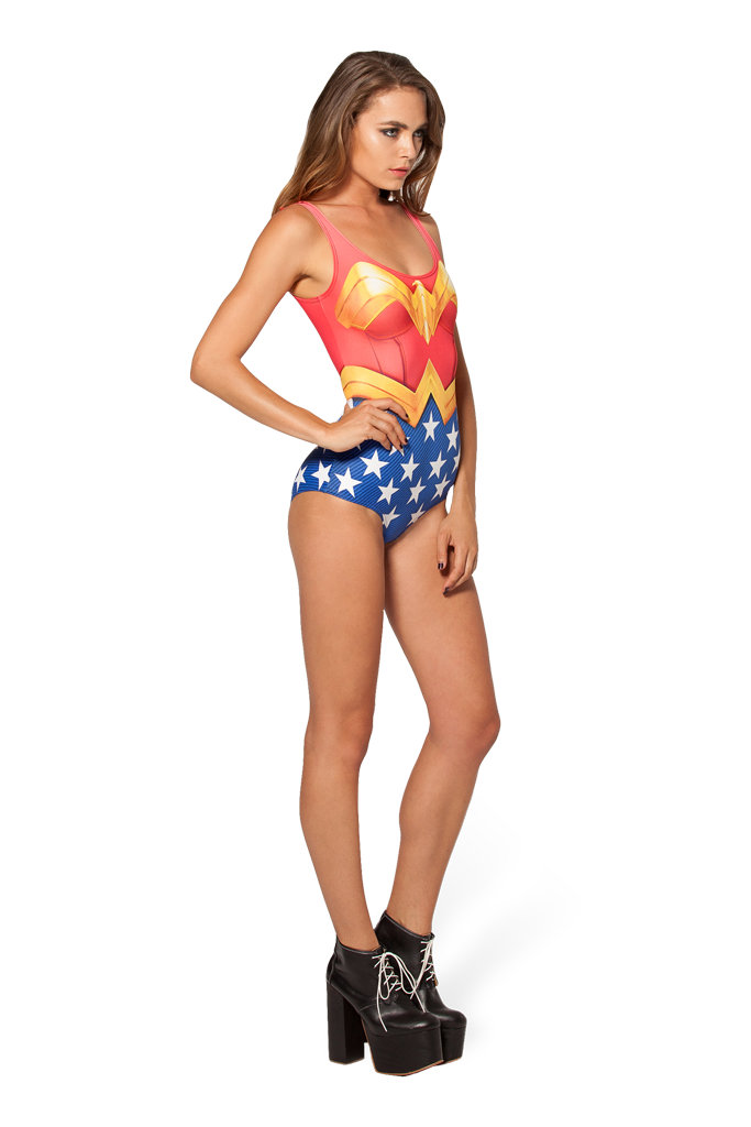 F33067  Wonder Woman One-piece Swimsuit